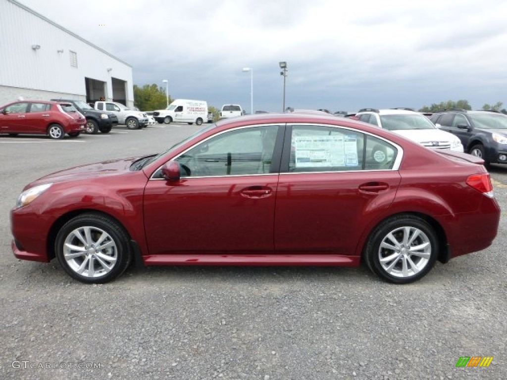 Venetian Red Pearl 2013 Subaru Legacy 2.5i Limited Exterior Photo #72042775