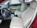 Warm Ivory Leather Interior Photo for 2013 Subaru Legacy #72042858