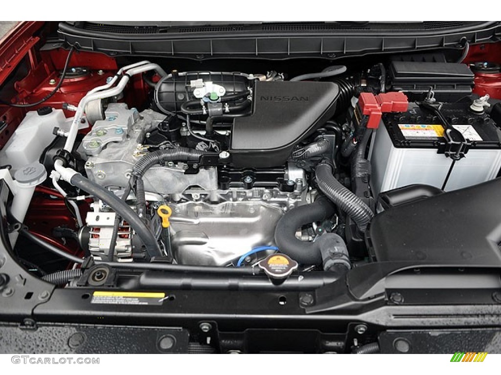 2013 Nissan Rogue S AWD Engine Photos