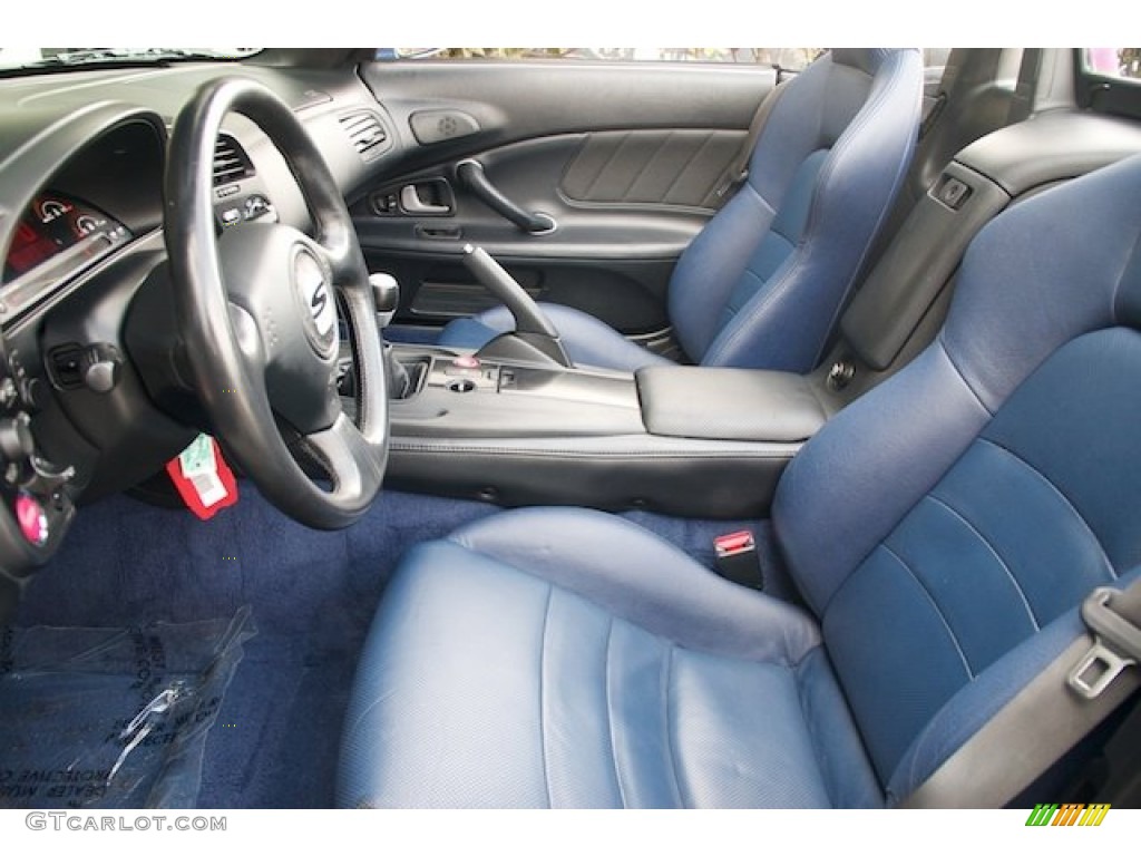 Blue Interior 2006 Honda S2000 Roadster Photo #72043345