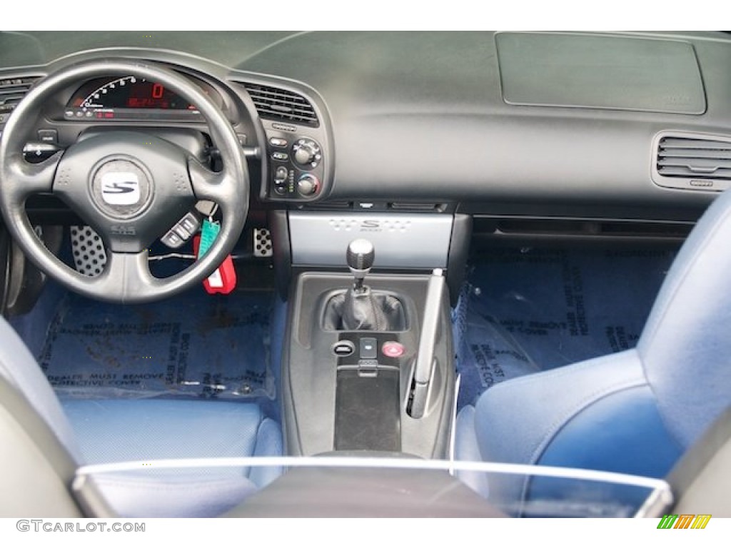 2006 Honda S2000 Roadster Blue Dashboard Photo #72043366