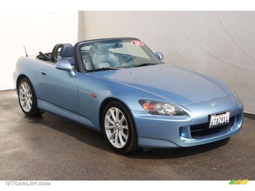 2006 S2000 Roadster - Suzuka Blue Metallic / Blue photo #6