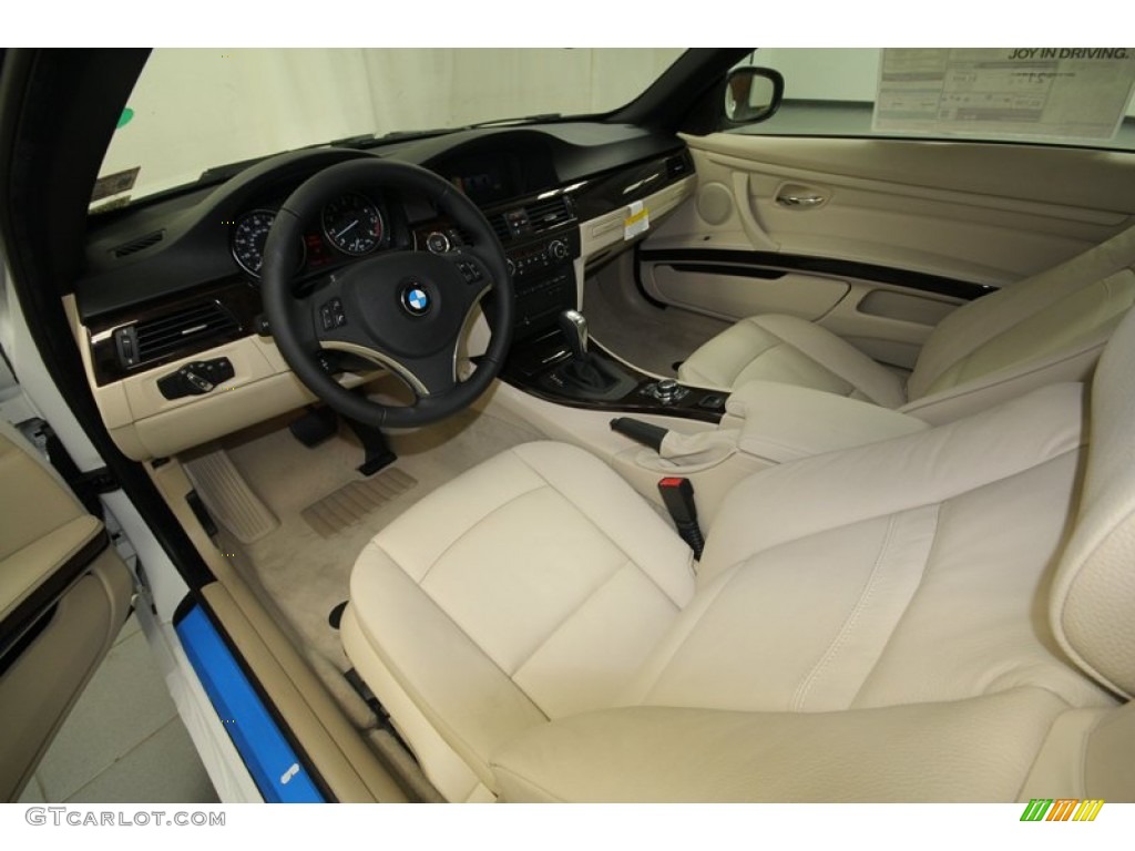 2013 3 Series 328i Convertible - Alpine White / Cream Beige photo #3