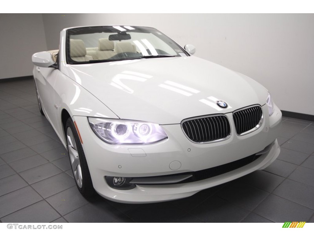 2013 3 Series 328i Convertible - Alpine White / Cream Beige photo #5