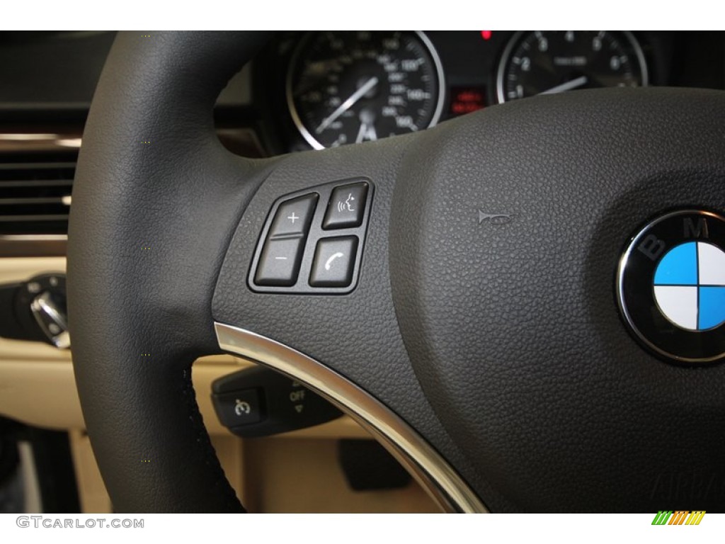 2013 3 Series 328i Convertible - Alpine White / Cream Beige photo #25