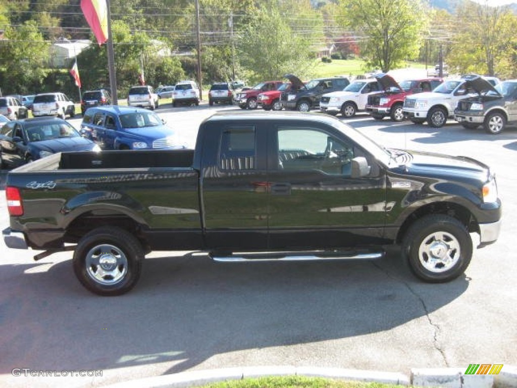 2006 F150 XLT SuperCab 4x4 - Black / Medium Flint photo #5