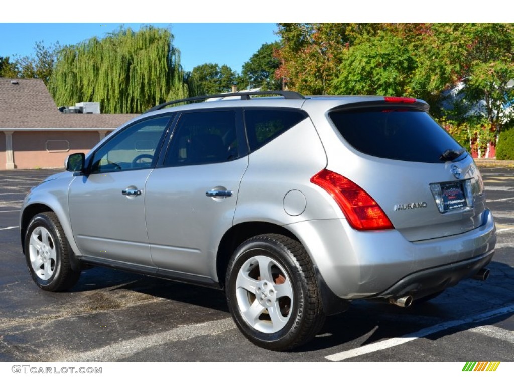 2003 Murano SL AWD - Sheer Silver Metallic / Charcoal photo #5