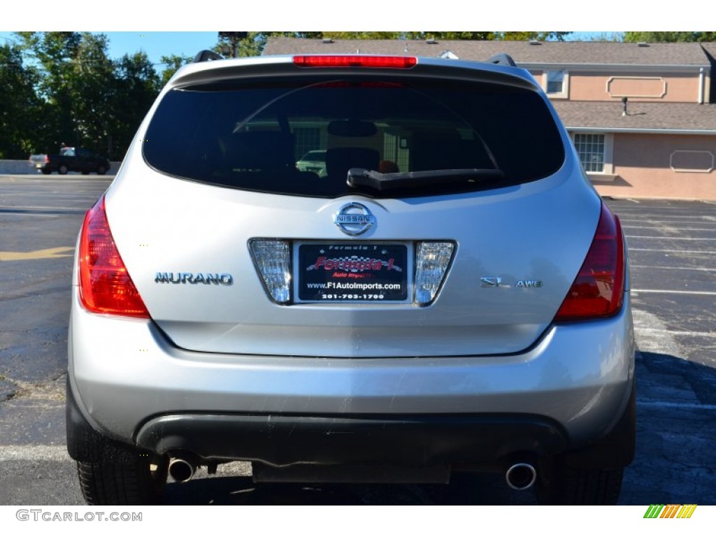 2003 Murano SL AWD - Sheer Silver Metallic / Charcoal photo #6