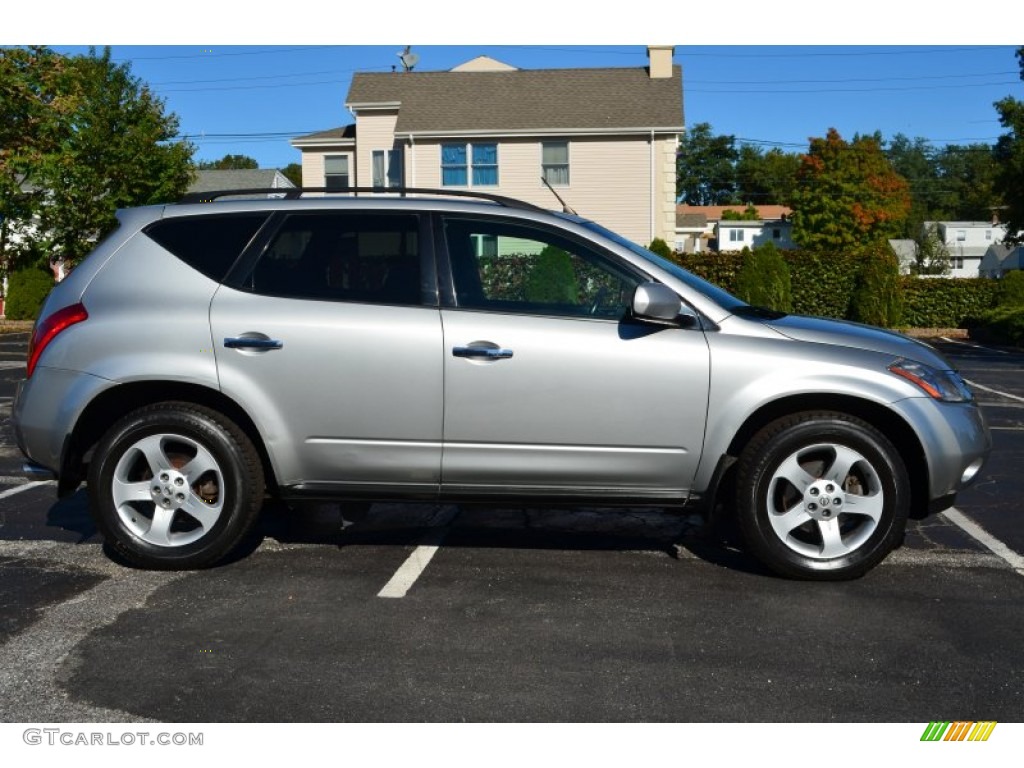 2003 Murano SL AWD - Sheer Silver Metallic / Charcoal photo #8