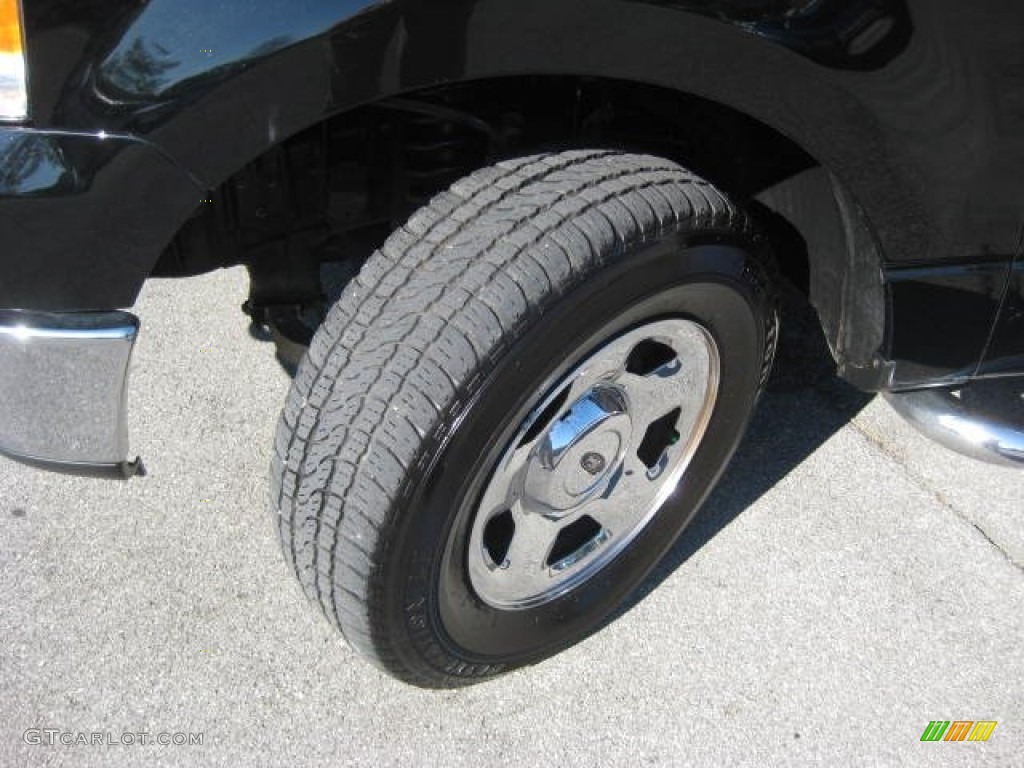 2006 F150 XLT SuperCab 4x4 - Black / Medium Flint photo #11