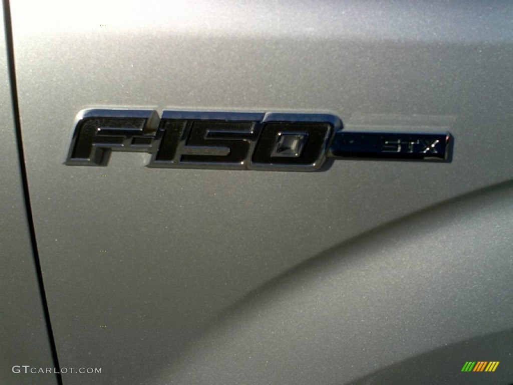 2010 F150 STX SuperCab 4x4 - Ingot Silver Metallic / Medium Stone photo #12
