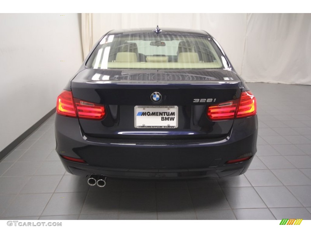 2013 3 Series 328i Sedan - Imperial Blue Metallic / Venetian Beige photo #9