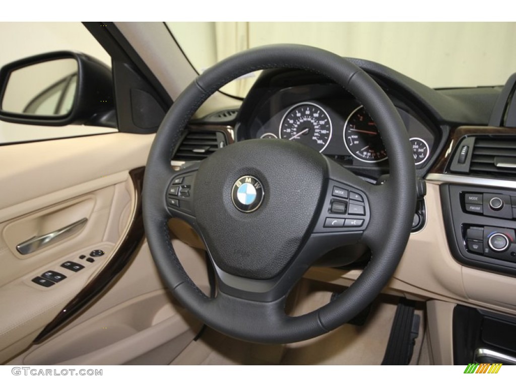 2013 3 Series 328i Sedan - Imperial Blue Metallic / Venetian Beige photo #26