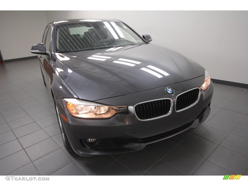 2013 3 Series 328i Sedan - Mineral Grey Metallic / Black photo #5