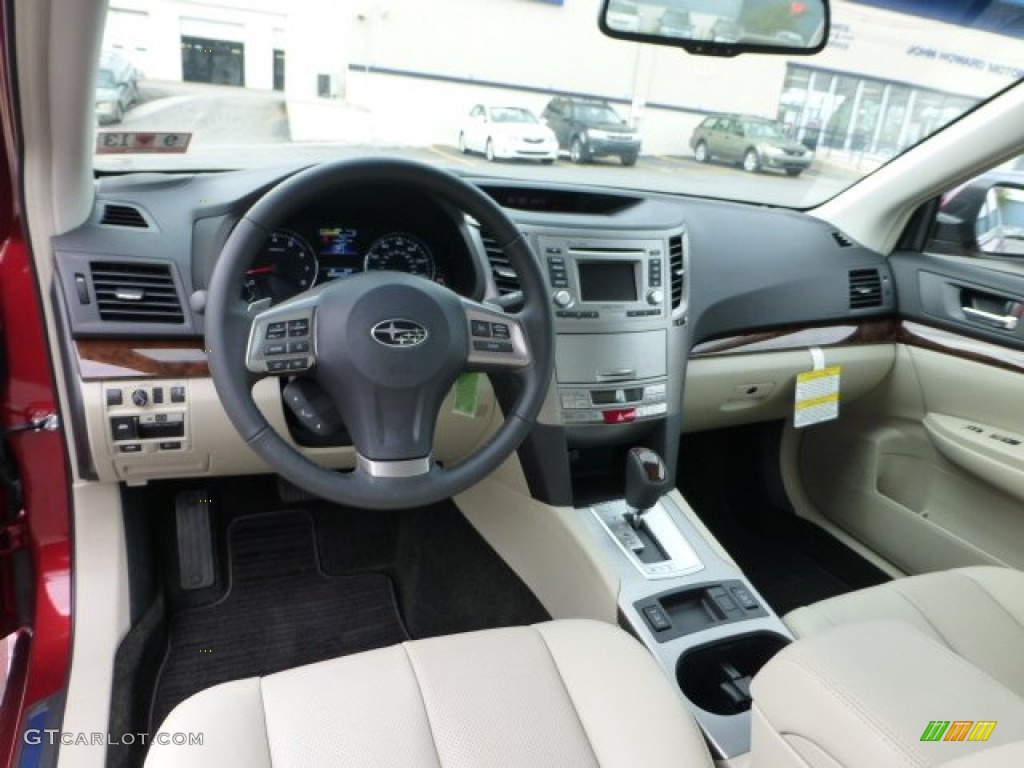 Ivory Interior 2013 Subaru Legacy 2.5i Limited Photo #72046672