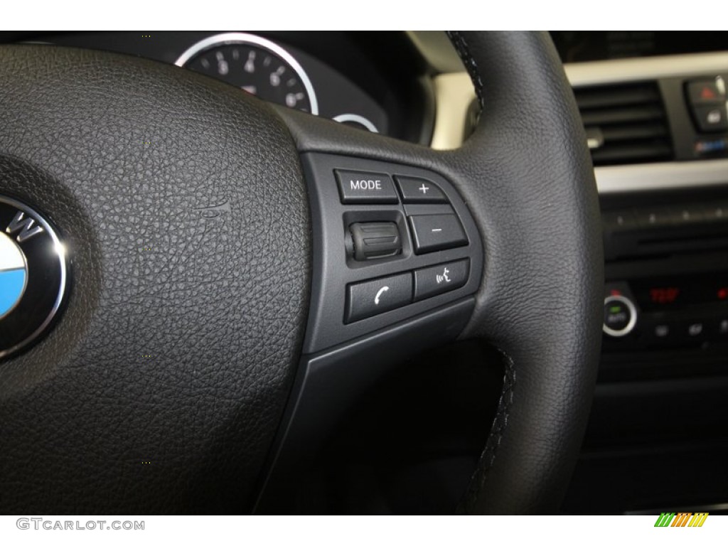 2013 3 Series 328i Sedan - Mineral Grey Metallic / Black photo #22