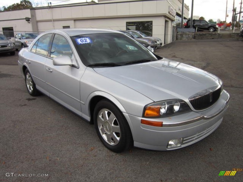 2002 LS V6 - Silver Birch Metallic / Deep Charcoal photo #1