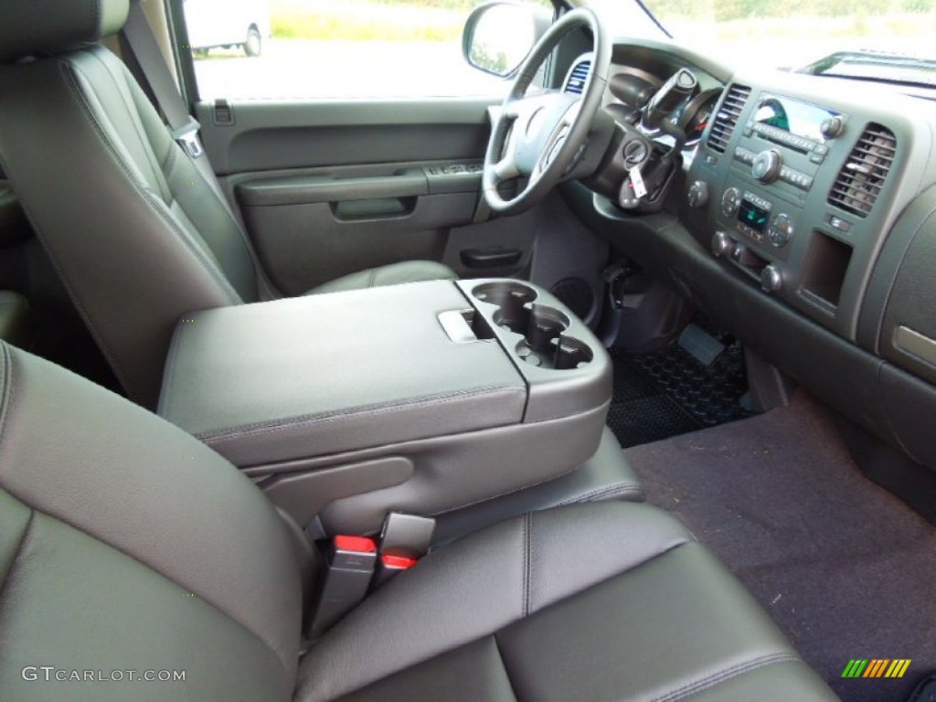 2013 Silverado 1500 LT Crew Cab 4x4 - Blue Granite Metallic / Ebony photo #22