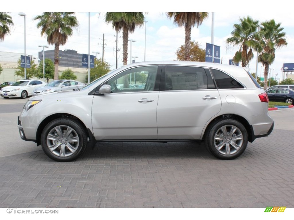 Palladium Metallic 2013 Acura MDX SH-AWD Advance Exterior Photo #72047995