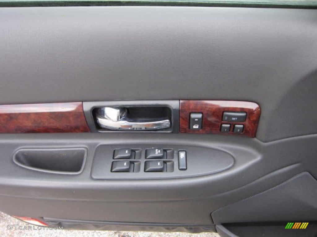 2002 Lincoln LS V6 Deep Charcoal Door Panel Photo #72048034