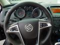 Ebony 2013 Buick Regal Turbo Steering Wheel