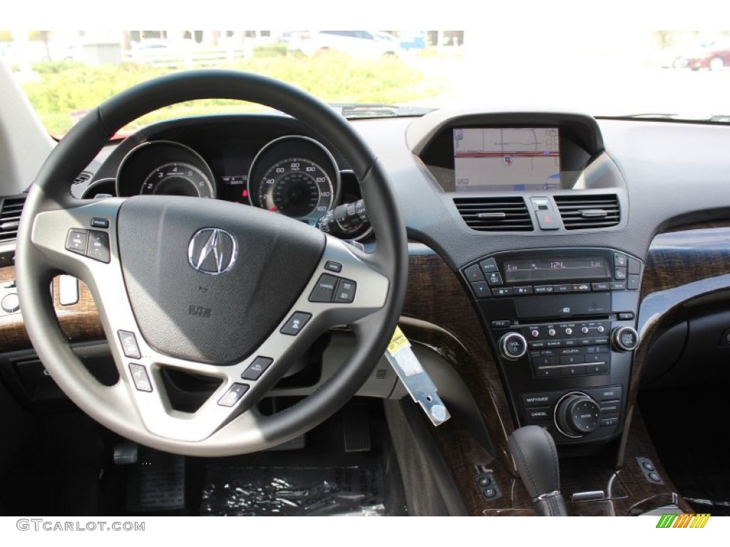 2013 Acura MDX SH-AWD Advance Graystone Dashboard Photo #72048371