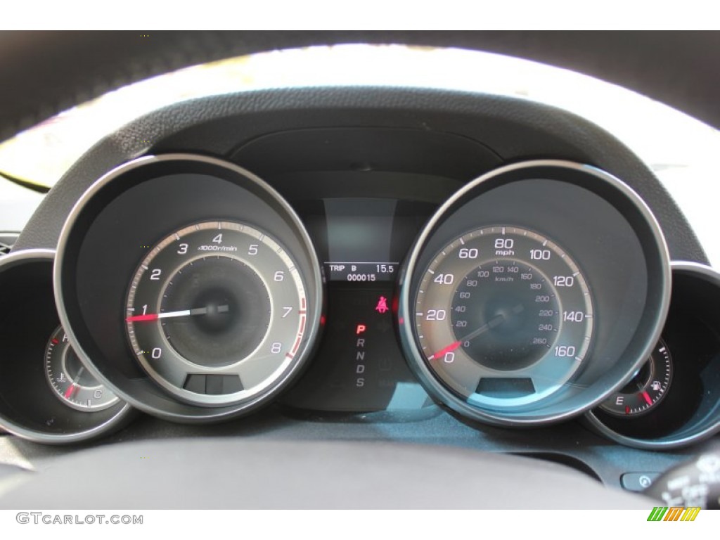 2013 Acura MDX SH-AWD Advance Gauges Photo #72048540