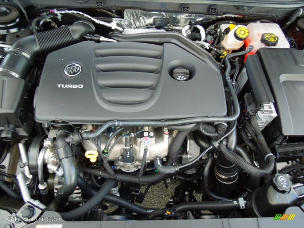 2013 Buick Regal Turbo 2.0 Liter SIDI Turbocharged DOHC 16-Valve VVT Flex-Fuel ECOTEC 4 Cylinder Engine Photo #72048595