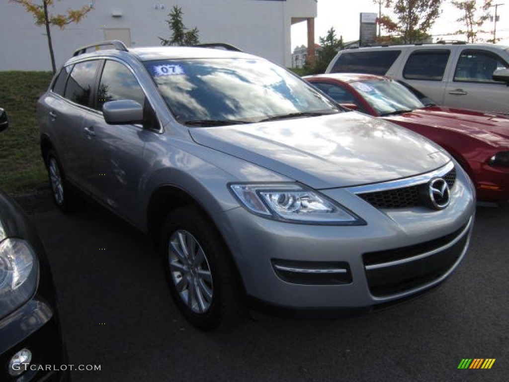 2007 CX-9 Sport AWD - Liquid Platinum Metallic / Black photo #1