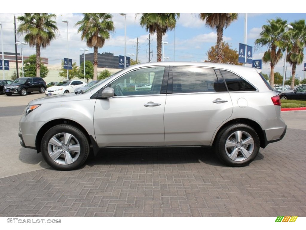 Palladium Metallic 2013 Acura MDX SH-AWD Technology Exterior Photo #72048748
