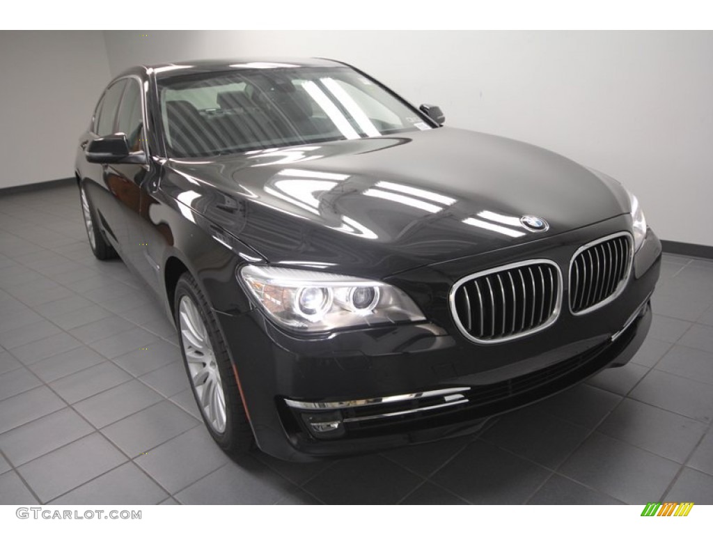 2013 7 Series 740Li Sedan - Black Sapphire Metallic / Black photo #5