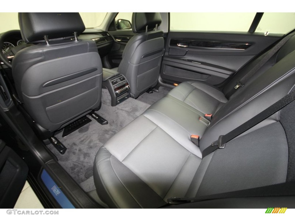 Black Interior 2013 BMW 7 Series 740Li Sedan Photo #72049567