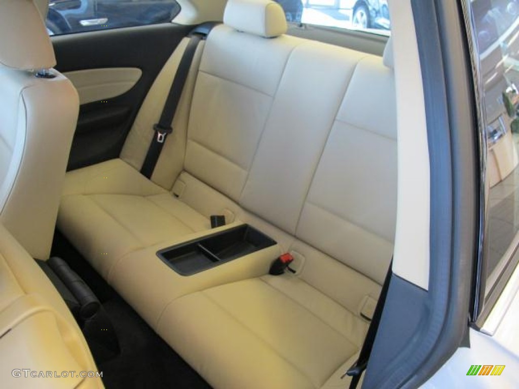 2013 BMW 1 Series 128i Coupe Rear Seat Photo #72049744