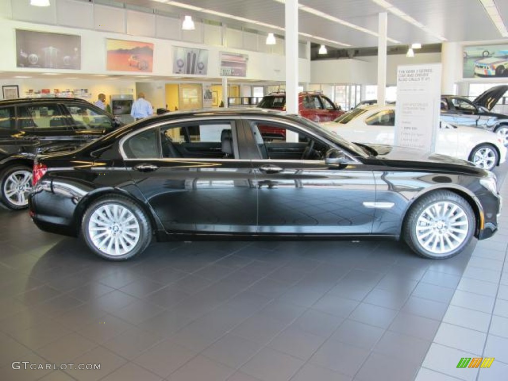 Jet Black 2013 BMW 7 Series 750Li Sedan Exterior Photo #72050641