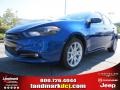 Blue Streak Pearl Coat 2013 Dodge Dart Rallye