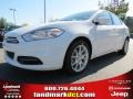 2013 Bright White Dodge Dart SXT  photo #1