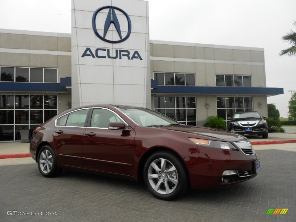 Basque Red Pearl Acura TL