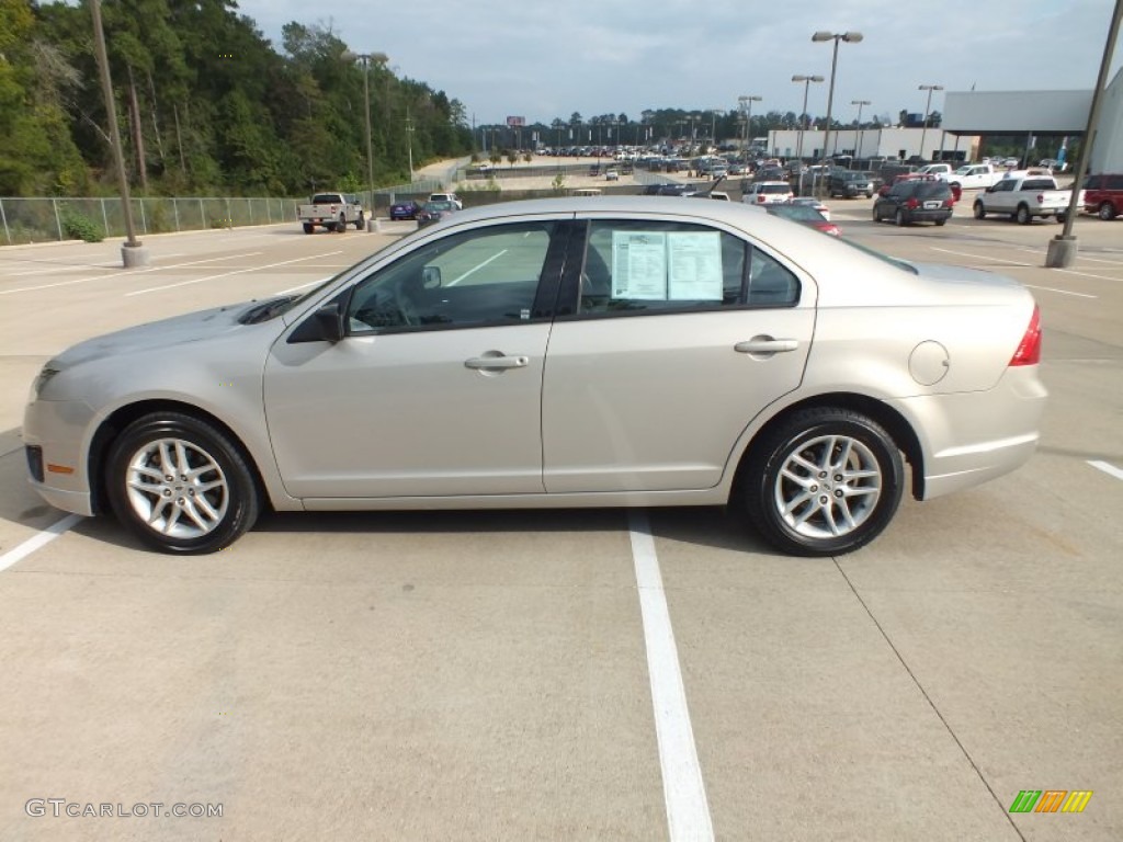 2010 Fusion S - Smokestone Metallic / Medium Light Stone photo #9