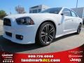 Bright White 2013 Dodge Charger SRT8 Super Bee