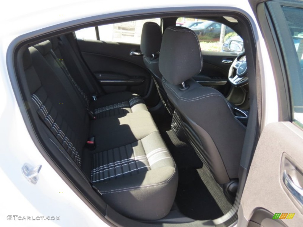 2013 Dodge Charger SRT8 Super Bee Rear Seat Photo #72053905