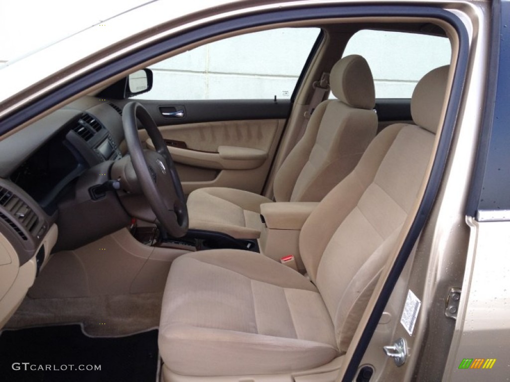 2006 Accord EX Sedan - Desert Mist Metallic / Ivory photo #11