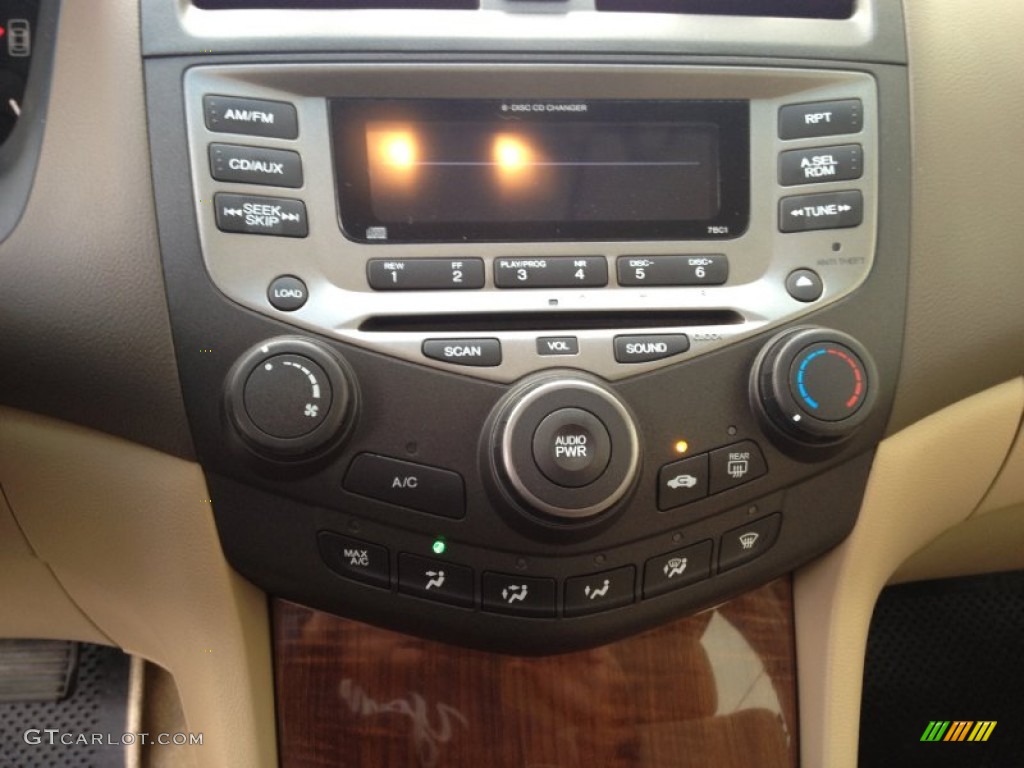 2006 Accord EX Sedan - Desert Mist Metallic / Ivory photo #14