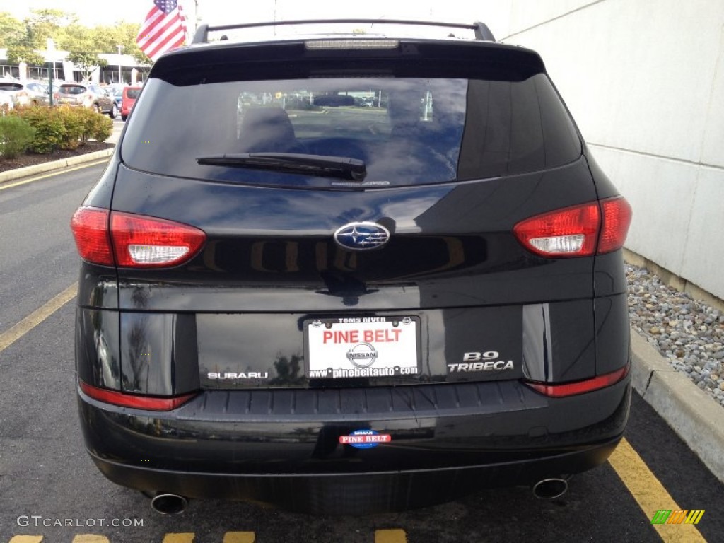 2006 B9 Tribeca Limited 5 Passenger - Obsidian Black Pearl / Beige photo #6