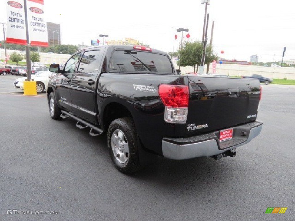 2012 Tundra TRD CrewMax 4x4 - Black / Graphite photo #5