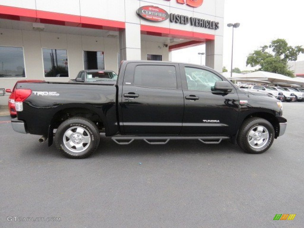 2012 Tundra TRD CrewMax 4x4 - Black / Graphite photo #8