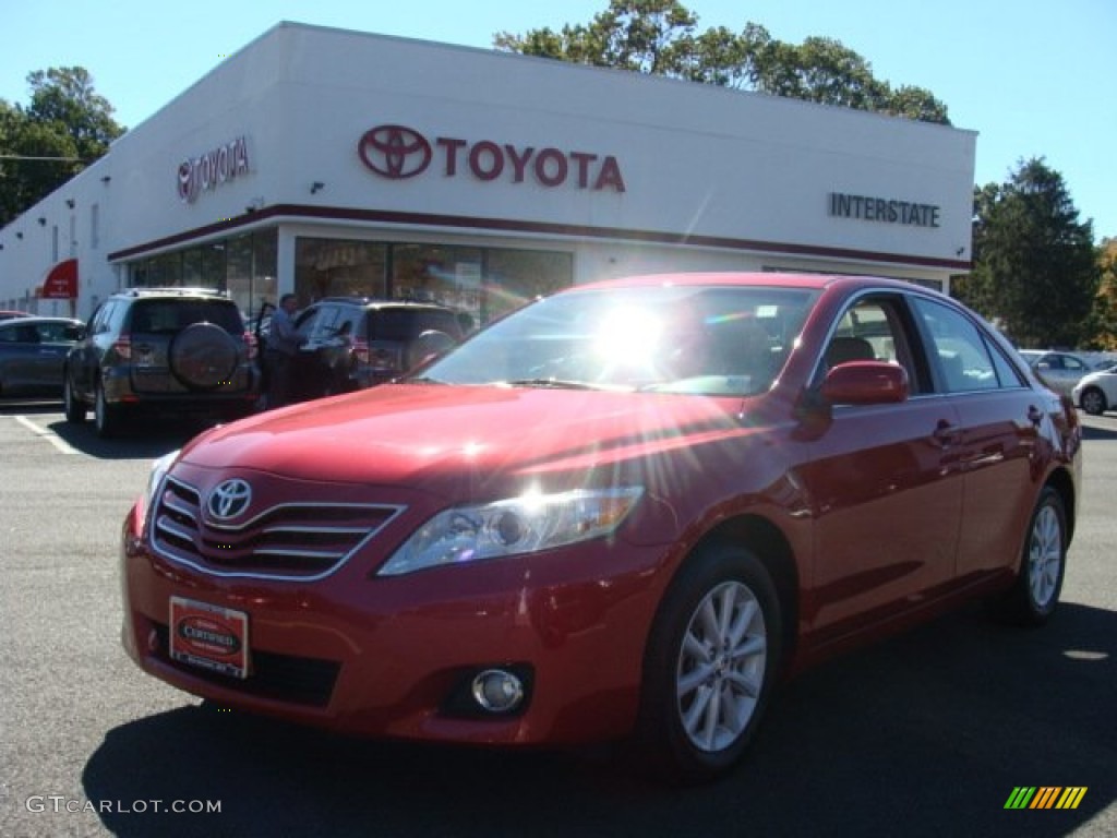 Barcelona Red Metallic Toyota Camry