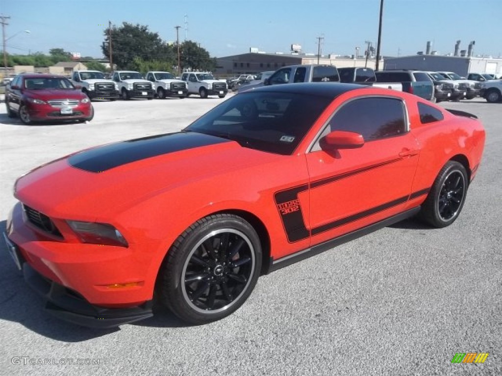 Competition Orange 2012 Ford Mustang Boss 302 Exterior Photo #72057733