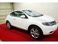 Pearl White 2012 Nissan Murano CrossCabriolet AWD