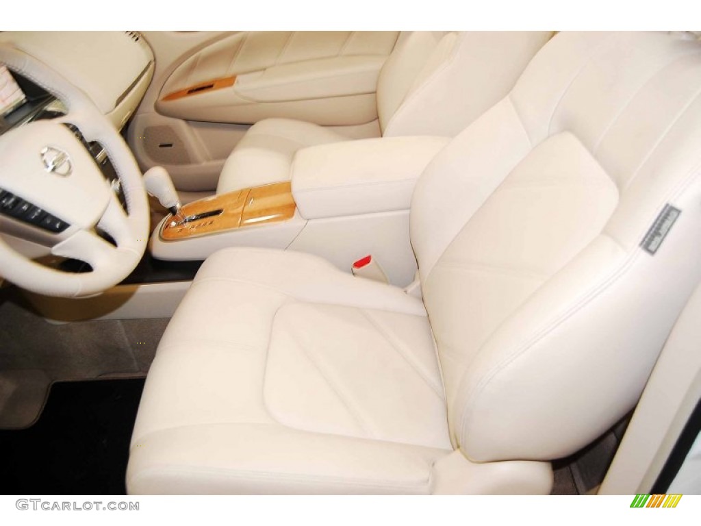 2012 Murano CrossCabriolet AWD - Pearl White / CC Cashmere photo #11