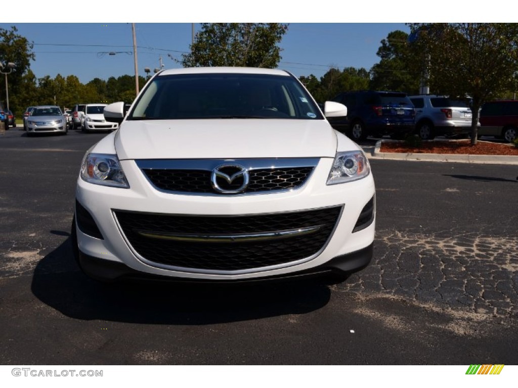 2011 CX-9 Touring - Crystal White Pearl Mica / Sand photo #2